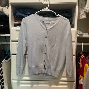 Wool cardigan sweater